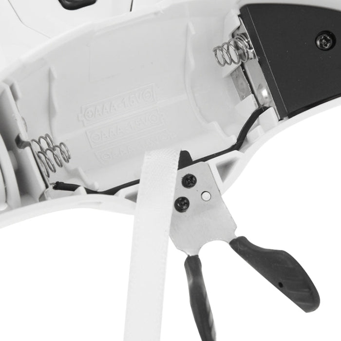 Deluxe LED Head Band Magnifier with 5 interchangeable lenses BEST SELLER - Magnifying AU