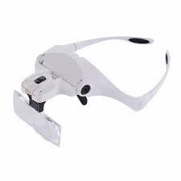 Deluxe LED Head Band Magnifier with 5 interchangeable lenses BEST SELLER - Magnifying AU
