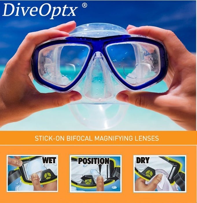 STICKTITE Stick - on Bifocal Reading Lenses - Magnifying AU