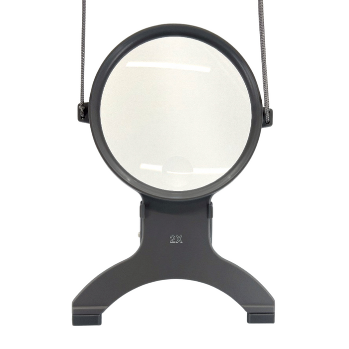 Embroidery Hands Free Magnifier, LED Illuminated - Magnifying.com.au