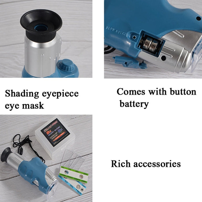 20X-60X Children's LED Microscope - Magnifying.com.au