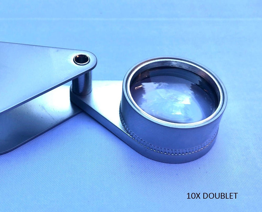 10x25mm Heavy Duty Pocket Folding Magnifier - Magnifying.com.au