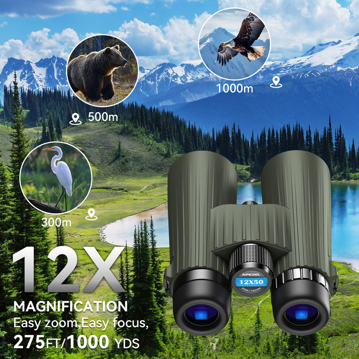 APEXEL Binocular HD12X