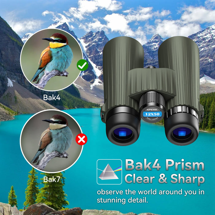 APEXEL Binocular HD12X