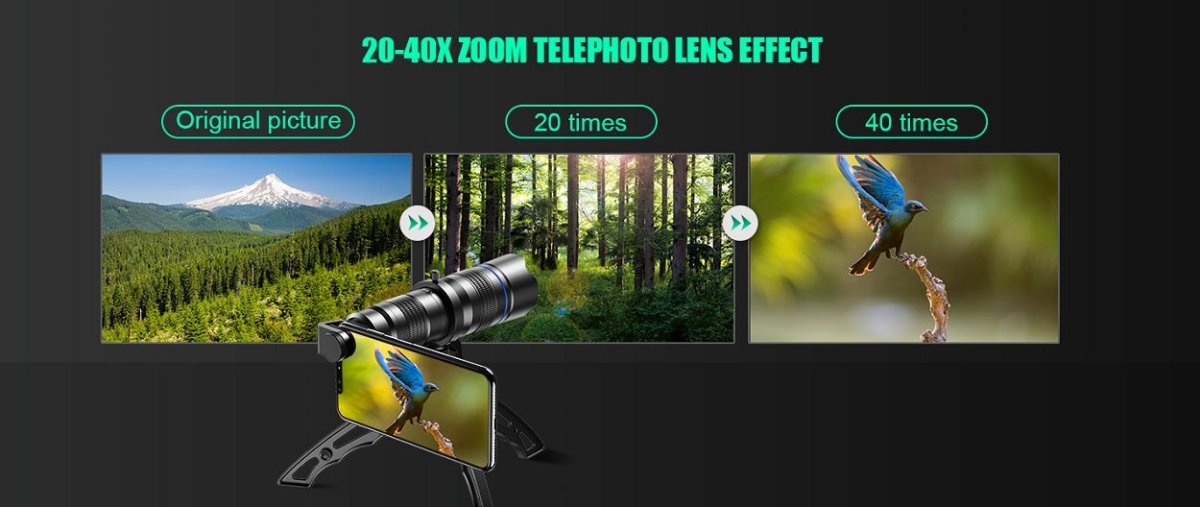 20 - 40X Lens for Mobile Phone - Magnifying.com.au