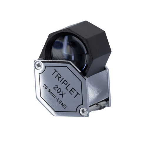 20X Professional Inspection Magnifier with triplet lens, Pro Series - Magnifying.com.au