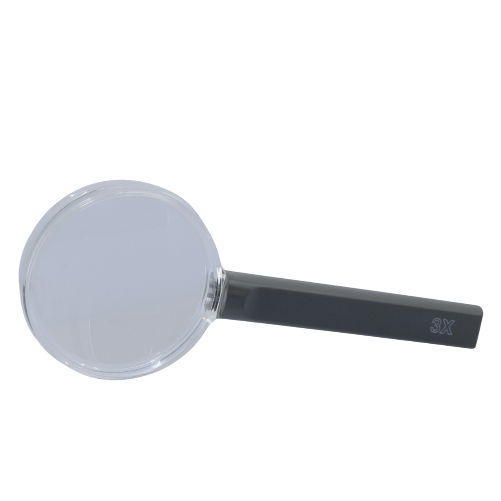 Quality Hand Magnifier, 3X, 60mm - Magnifying.com.au 