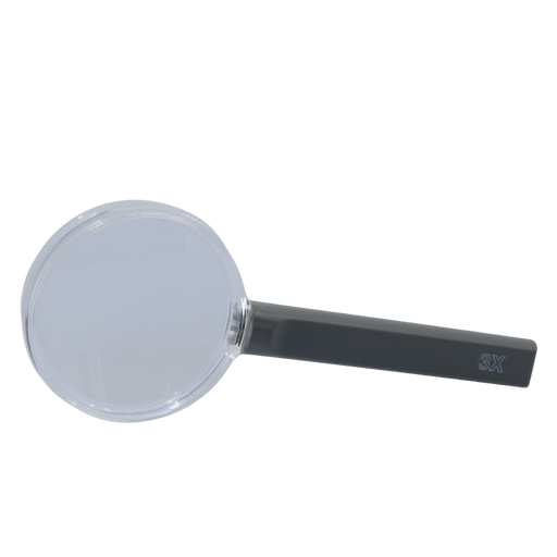 Quality Hand Magnifier, 3X, 60mm - Magnifying.com.au 