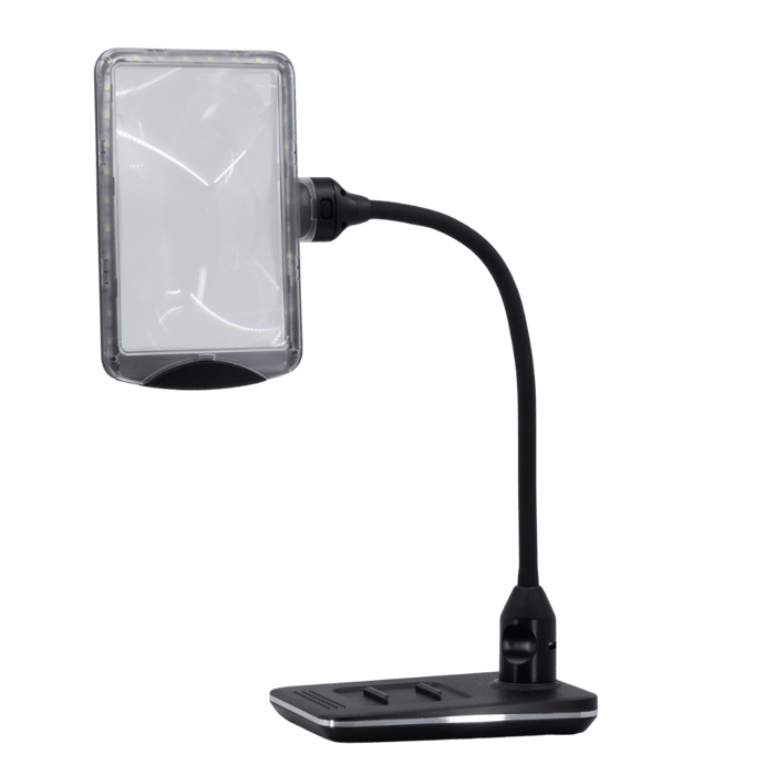 3X Large Magnipro Stand Magnifier with LED Lighting - Magnifying.com.au