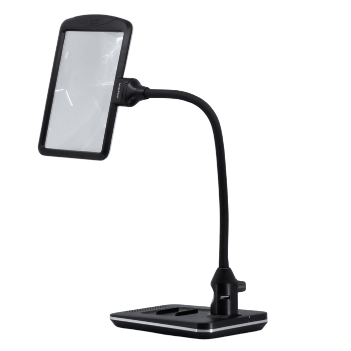 3X Large Magnipro Stand Magnifier with LED Lighting - Magnifying.com.au