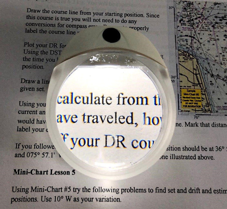 5X Dome Magnifying Glass With LED Light - Magnifying.com.au