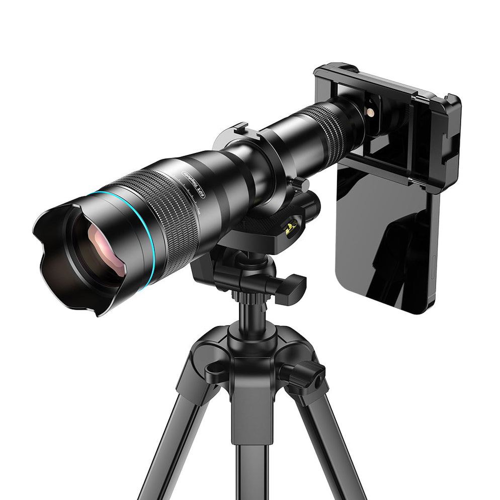 APEXEL Metal Telescope Lens 60X with Tripod Set
