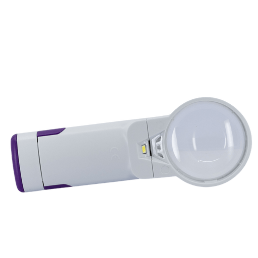 Dart LED Hand Magnifier 6X (20d) - Magnifying.com.au