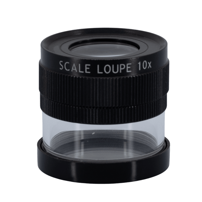 Desk Loupe with Scale, 10X - Magnifying.com.au