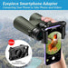 High - Powered 12X 50mm Birdwatching Binoculars with Smartphone Adapter - Magnifiers NZ