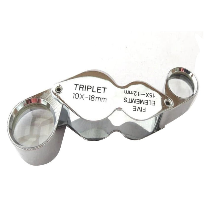 Pocket Folding Inspection Loupe 10X 20X - Magnifying.com.au