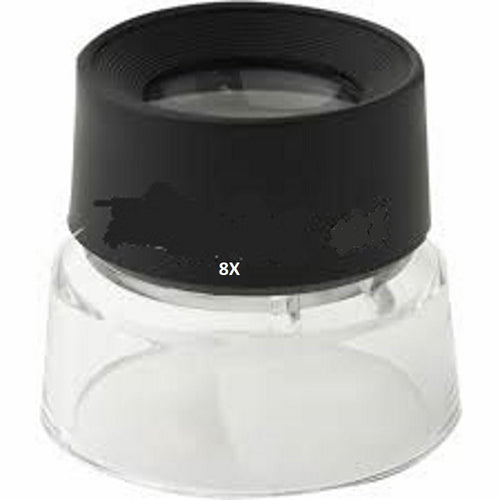 Handy 8X Desk Loupe with Scale - Magnifying.com.au 