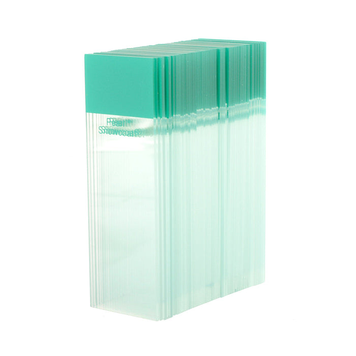 Blank Microscope Slides with Label 50 pcs - Magnifying.com.au 