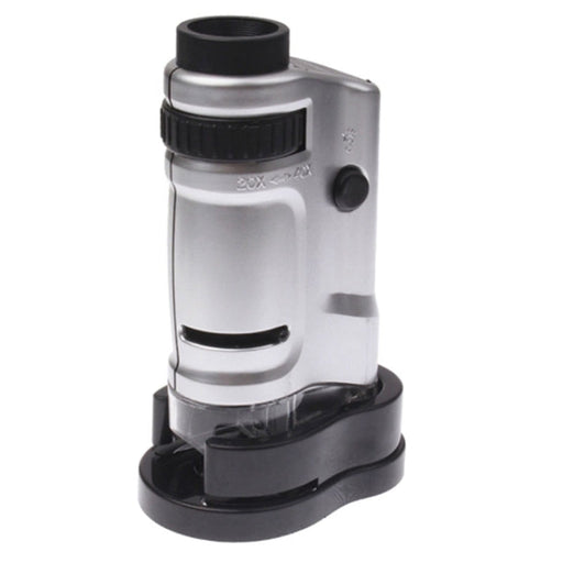 20-40X Pocket Microscope with Stand - Magnifying.com.au 