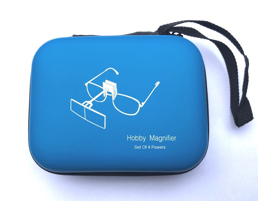 Clip on Magnifying Spectacles - Set of 4 Lenses - Magnifying.com.au 