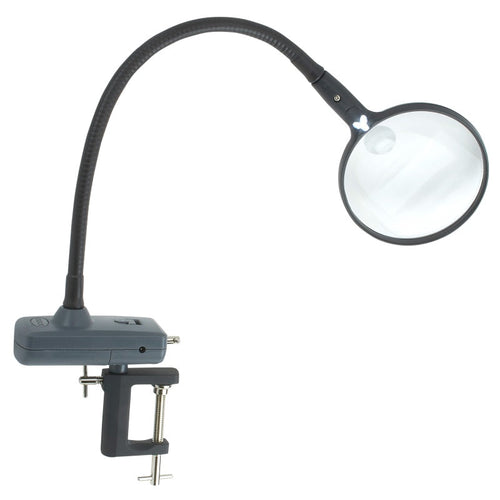 LED Illuminated Goose Neck Magnifier - Magnifying.com.au 