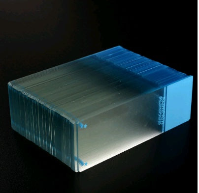Blank Microscope Slides with Label 50 pcs - Magnifying.com.au 