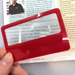 Credit Card Size Fresnel Lens 3X - 3 Pack - Magnifying.com.au 