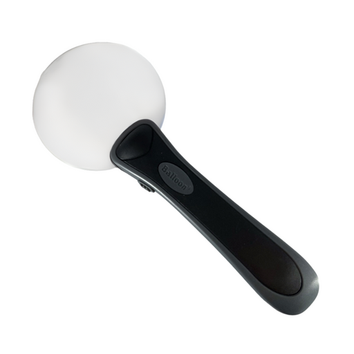 Rimless LED Magnifier, 2X, 75mm - Magnifying.com.au 