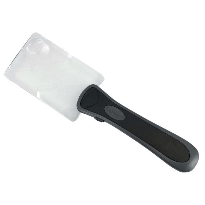 Rimless LED Magnifier, 2x, 4x, 85x50mm - Magnifying.com.au 