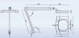 Rectangular Stand Magnifier - Magnifying.com.au 