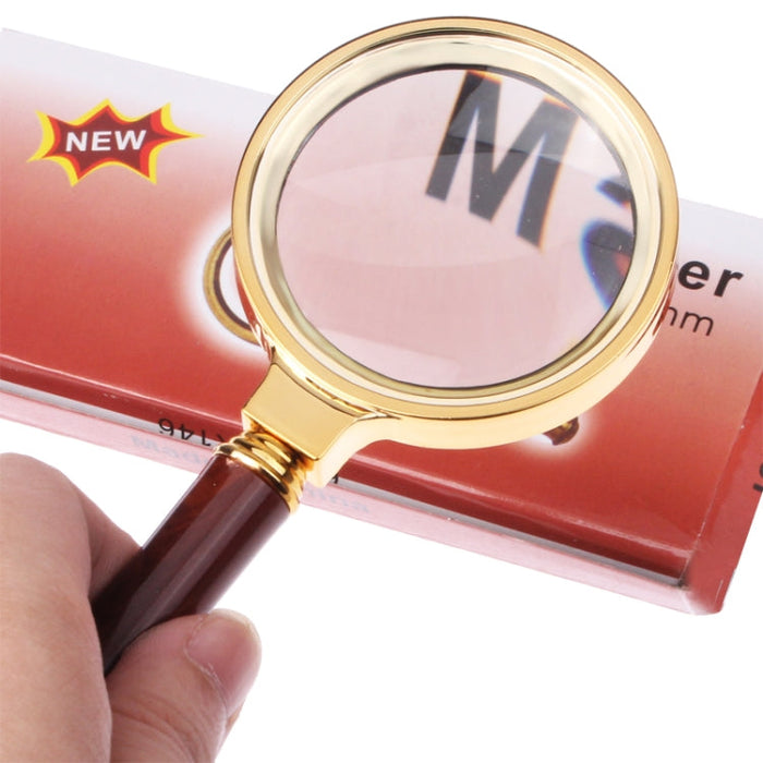 60mm Retro Handle Magnifier - Magnifying.com.au 