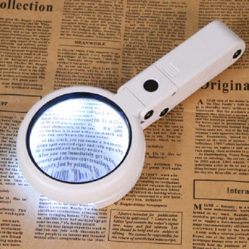 3.5X Hand Magnifier with Stand - Magnifying.com.au 